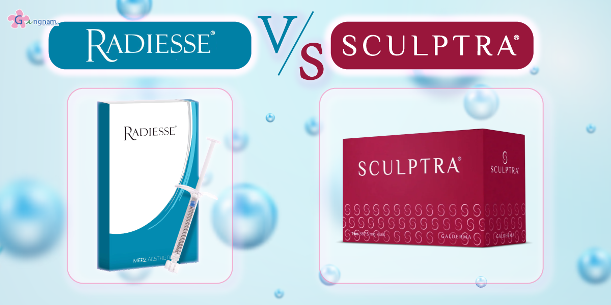 Radiesse vs Sculptra แตกต่างกันยังไง