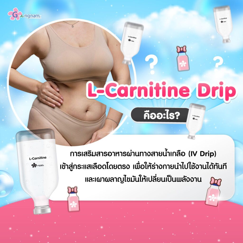 เคล็ดลับลดน้ำหนักเร่งด่วน! ใช้ปากกาลดน้ำหนักคู่ L-Carnitine Drip  เห็นผลเร็วจริงไหม?